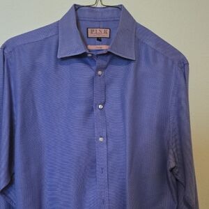 Thomas Pink Men's Blue Dress Shirt